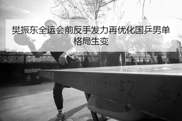 樊振东全运会前反手发力再优化国乒男单格局生变